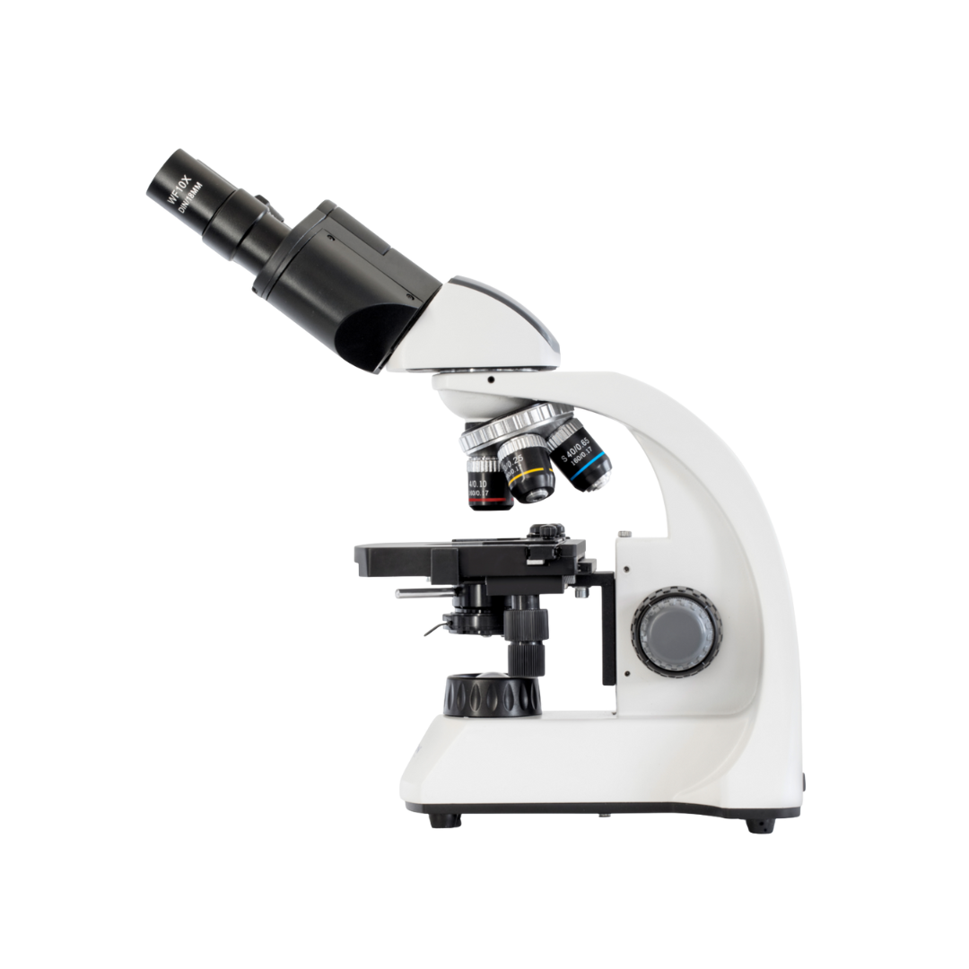 KERN OBT 106 Schulmikroskop, Monokular, 40x-400x, LED-Durchlicht, Akkubetrieb