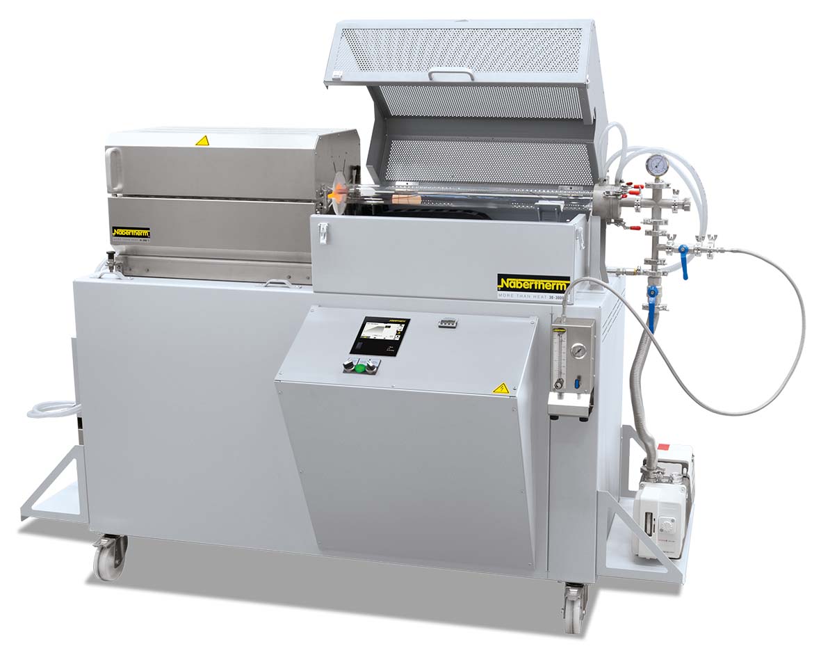 Nabertherm Aufklappbarer Rohrofen RSH 120/500/11/B510, Tmax 1100°C, #RS33O1B