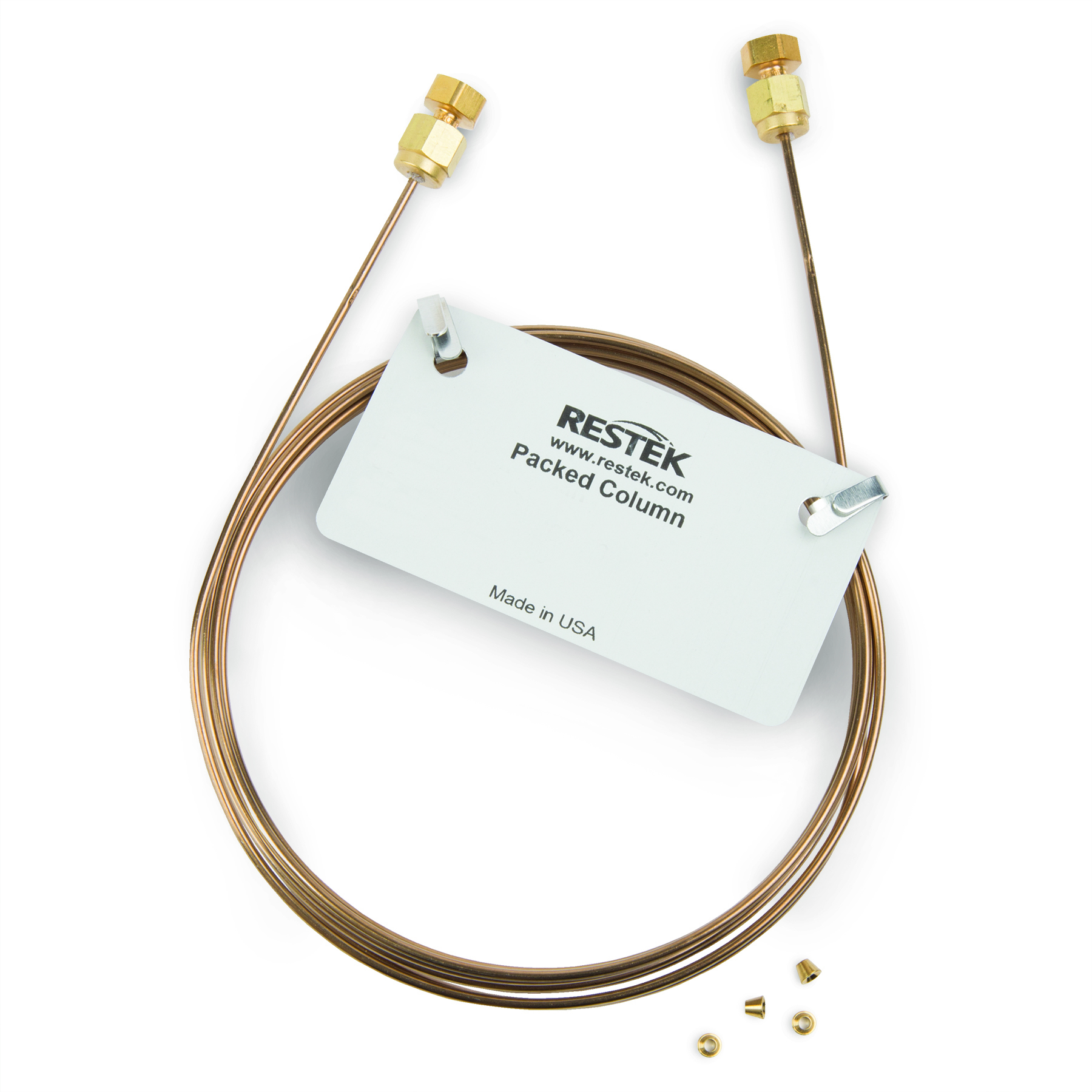 Restek Mikrogepackte GC Säule Molesieve 5A, 80/100, 2 m, 1.00 mm ID, #19001