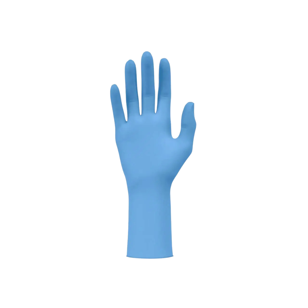 Meditrade Nitril® x-long Schutzhandschuhe (290mm, Blau, 10x100 Stk. Karton) - L