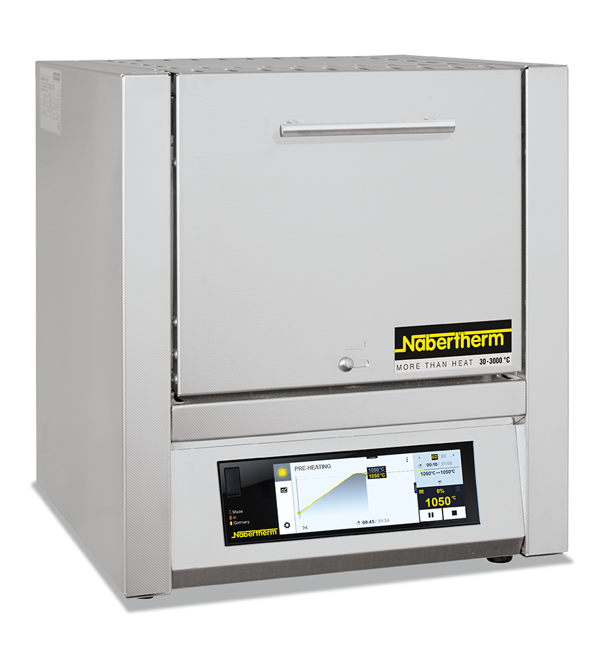 Nabertherm Muffelofen L 3/12, Tmax 1200 °C, 3 l Volumen, Klapptür, L-035K2ANL