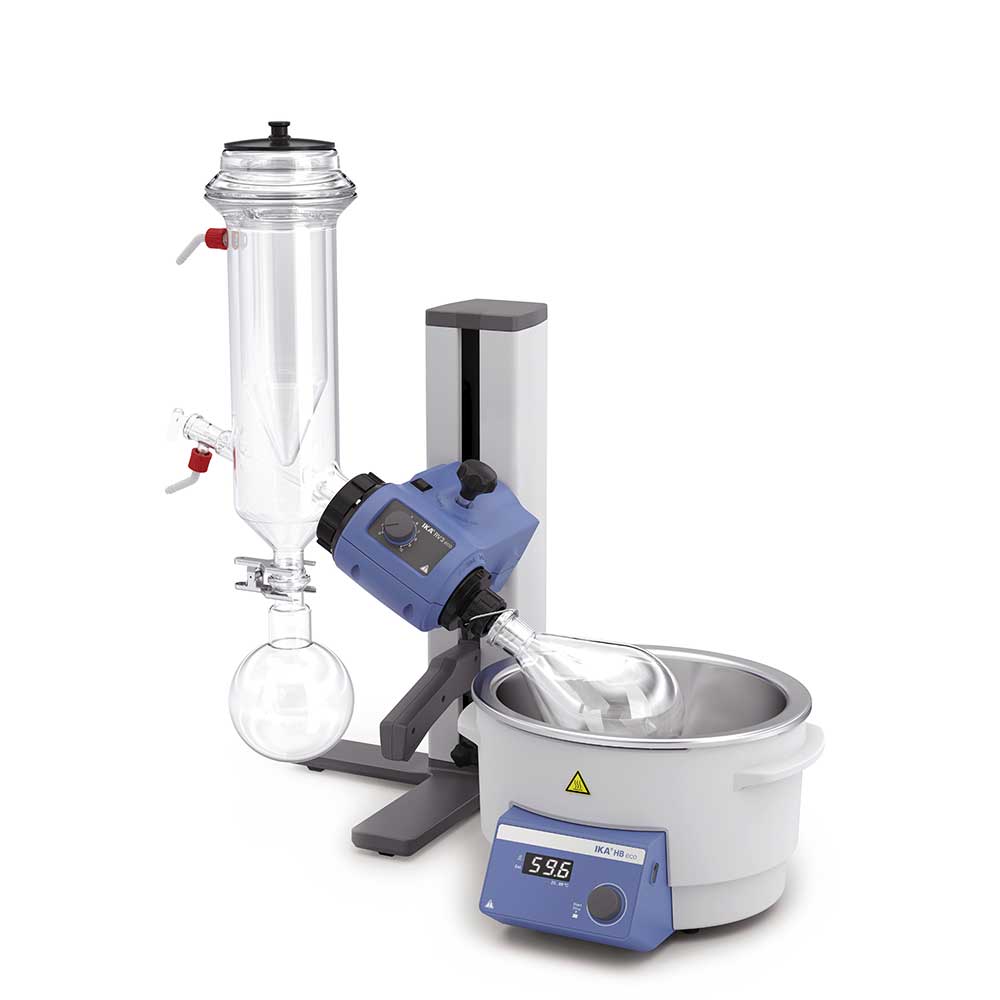 IKA Rotationsverdampfer, RV 3 mit Trockeneiskondensator, beschichtet, 0010006362