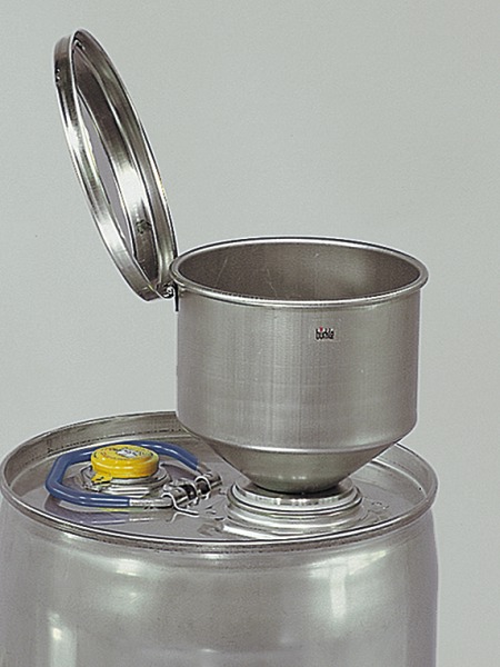 Bürkle, Sicherheitstrichter V2A, Flammsperre, 2" Feingew., #2601-9900