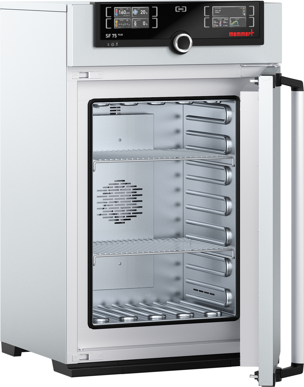 Memmert Heißluftsterilisator SF75plus | 74 L | TwinDISPLAY | Modell SF75plus